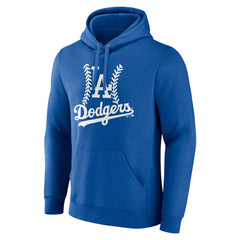 Los Angeles Dodgers Personalized Name & Number Fastball Pullover Hoodie Royal