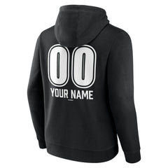 Los Angeles Dodgers Personalized Name & Number Fastball Pullover Hoodie Black