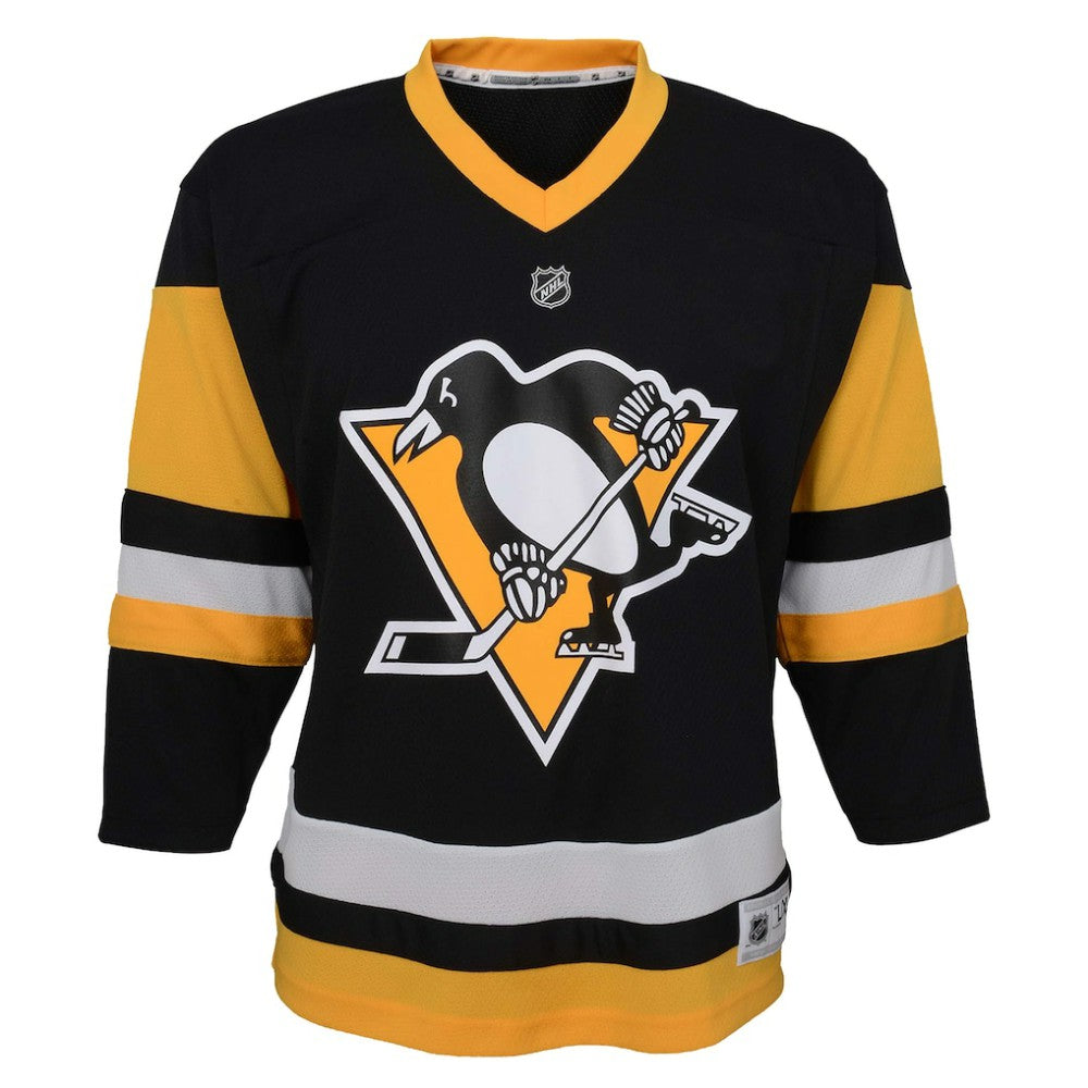 Pittsburgh Penguins Youth Home Replica Custom Jersey Black