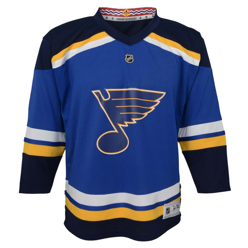 St. Louis Blues Youth Home Replica Custom Jersey Blue