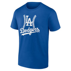 Shohei Ohtani Los Angeles Dodgers Fastball Player Name & Number T-Shirt Royal