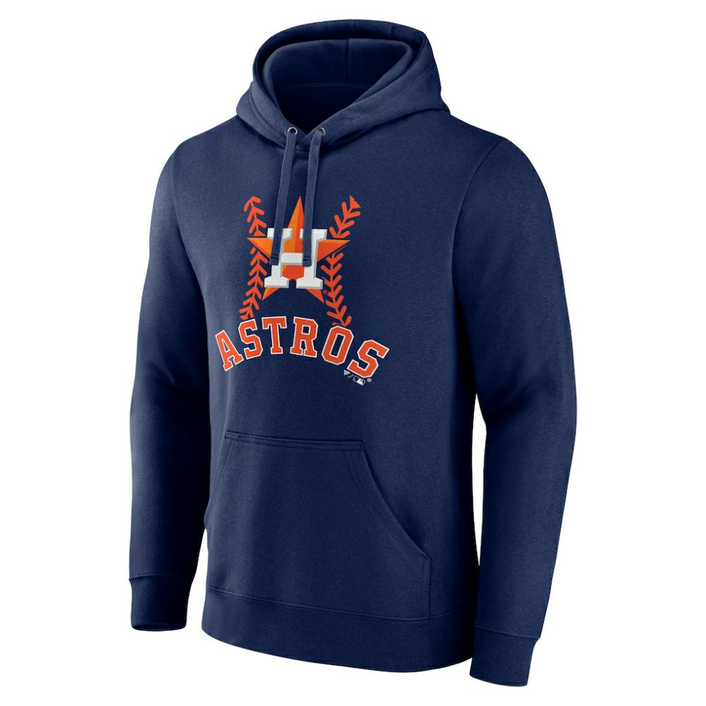 Jose Altuve Houston Astros Fastball Player Name & Number Pullover Hoodie Navy