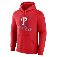 Trea Turner Philadelphia Phillies Fastball Player Name & Number Pullover Hoodie Red