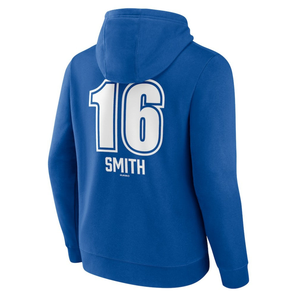 Will Smith Los Angeles Dodgers Fastball Player Name & Number Pullover Hoodie Royal