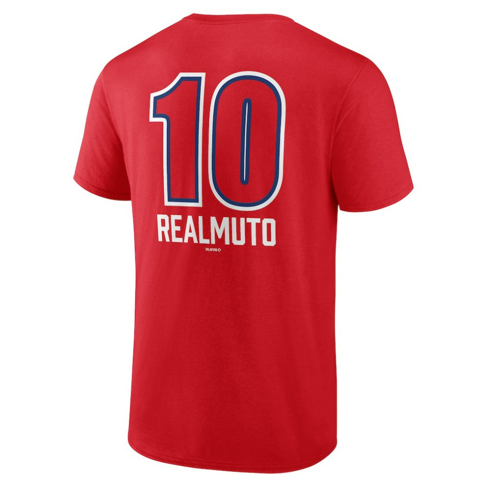 J.T. Realmuto Philadelphia Phillies Fastball Player Name & Number T-Shirt Red
