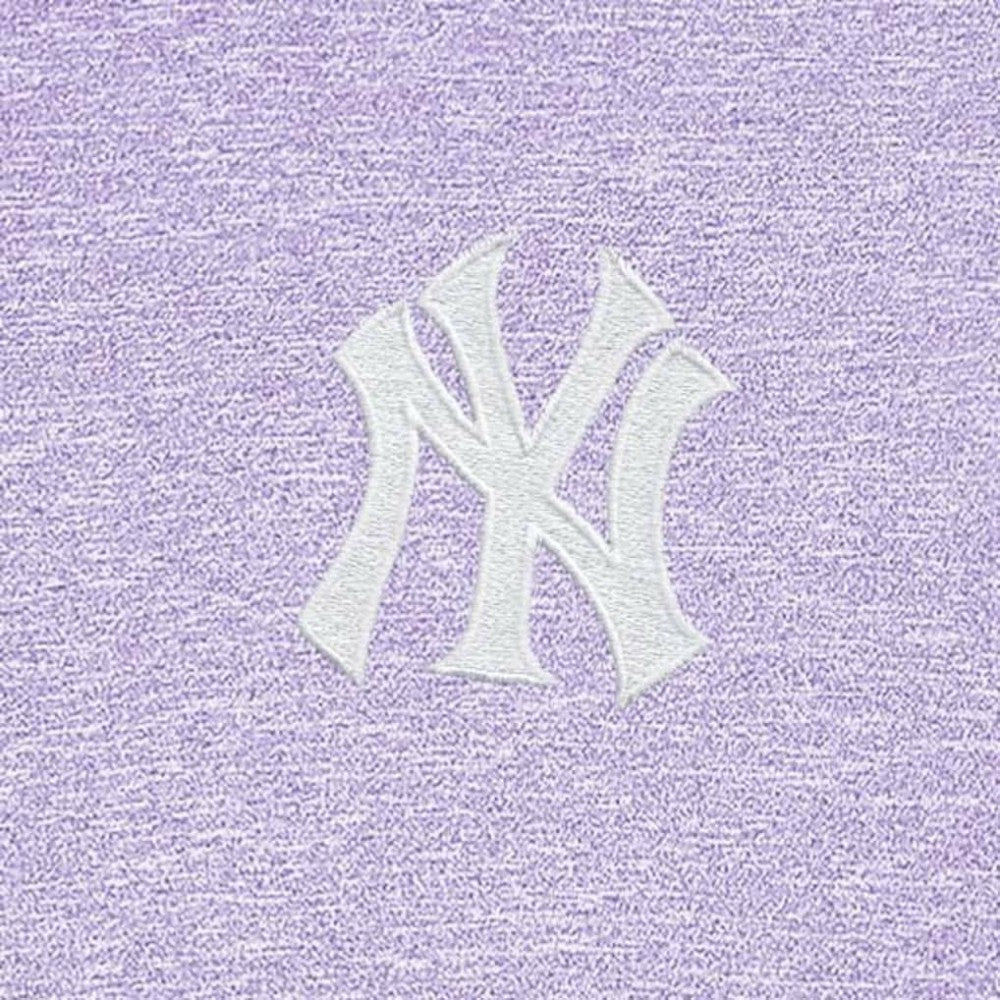 New York Yankees Antigua Hunk Quarter-Zip Top Lavender