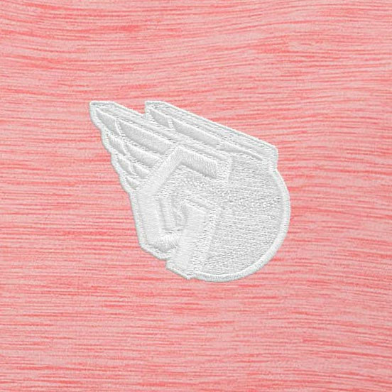 Cleveland Guardians Antigua Bright Quarter-Zip Pullover Top Coral
