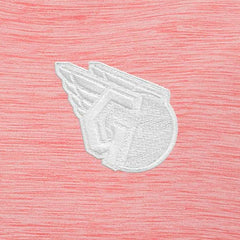 Cleveland Guardians Antigua Bright Quarter-Zip Pullover Top Coral