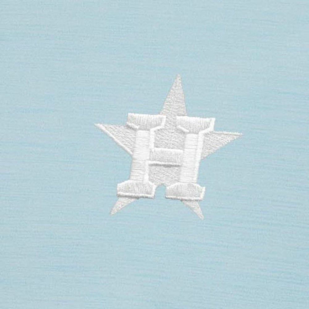 Houston Astros Antigua Bright Quarter-Zip Pullover Top Powder Blue
