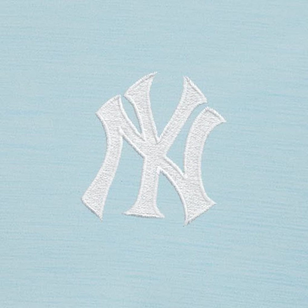 New York Yankees Antigua Bright Quarter-Zip Pullover Top Powder Blue