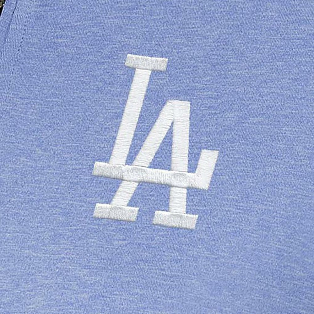 Los Angeles Dodgers Antigua Women's Mentor Quarter-Zip Pullover Top Lavender