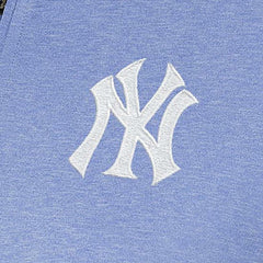 New York Yankees Antigua Women's Mentor Quarter-Zip Pullover Top Lavender