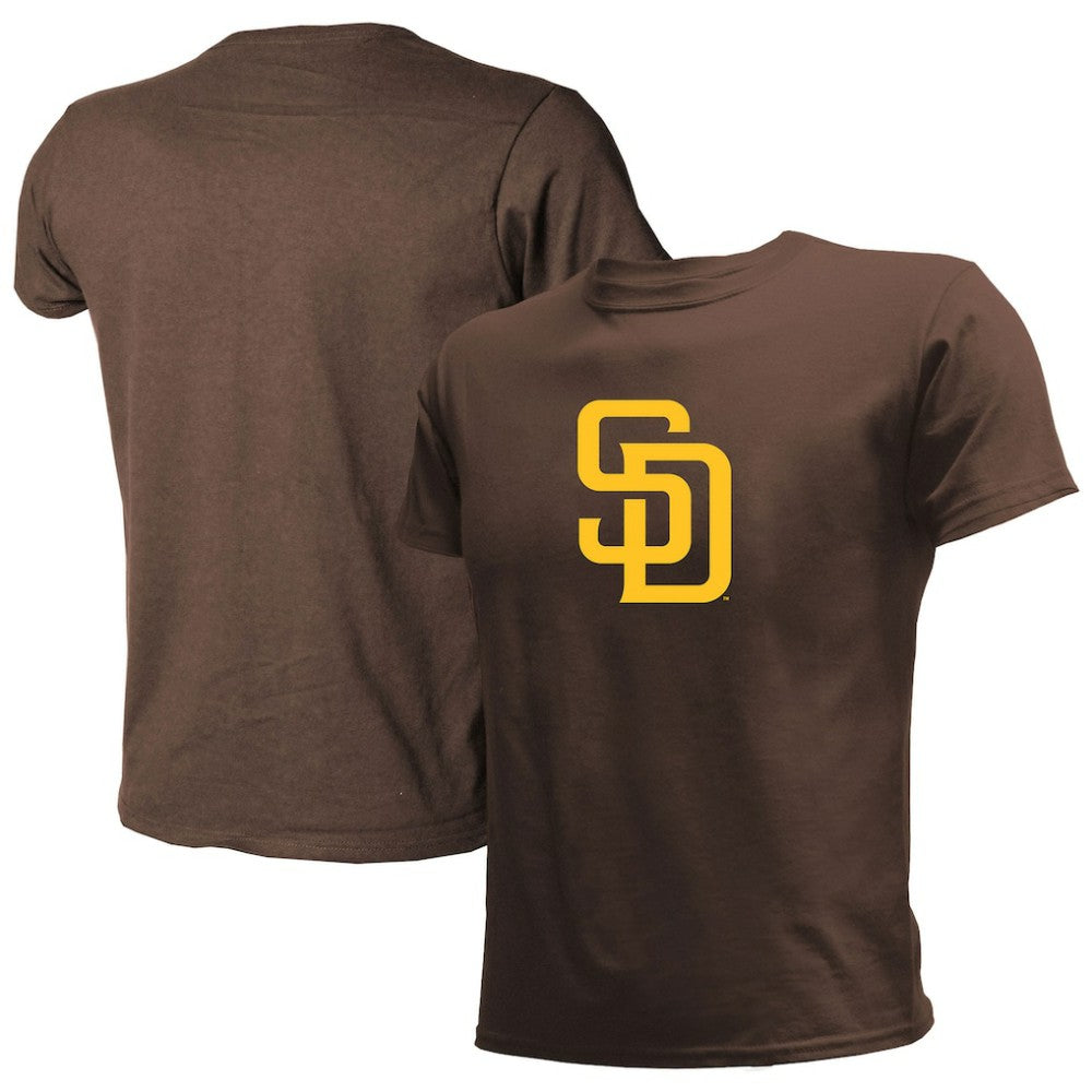 San Diego Padres Stitches Youth Team Logo T-Shirt Brown