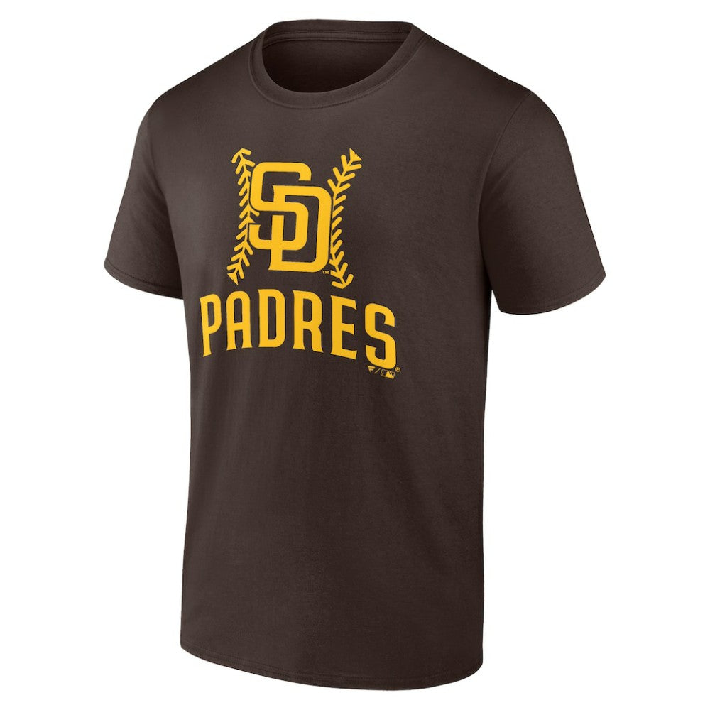 Yu Darvish San Diego Padres Fastball Player Name & Number T-Shirt Brown