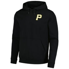 Pittsburgh Pirates Levelwear Podium Vintage Pullover Hoodie Black