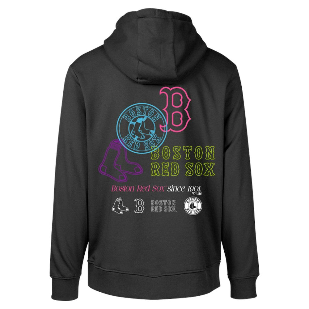 Boston Red Sox Levelwear Podium Vintage Pullover Hoodie Black
