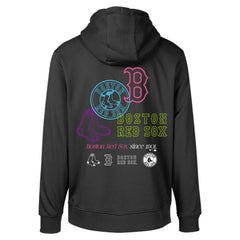 Boston Red Sox Levelwear Podium Vintage Pullover Hoodie Black