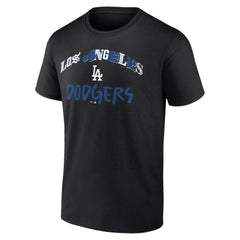 Los Angeles Dodgers Graffiti Arch T-Shirt Black