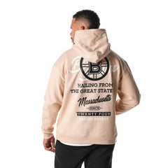 Boston Bruins The Wild Collective Unisex Pullover Hoodie Cream