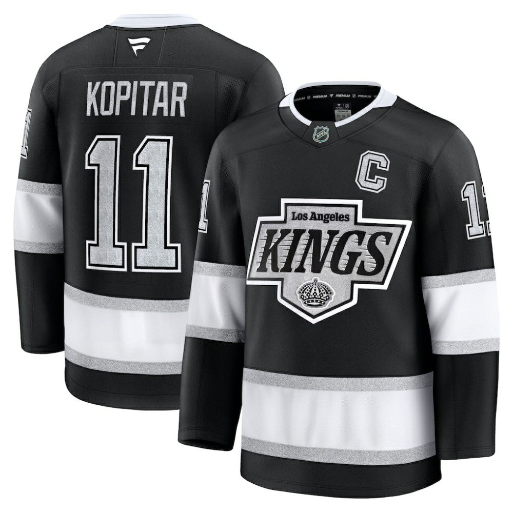 Anze Kopitar Los Angeles Kings Fanatics Home Premium Jersey Black