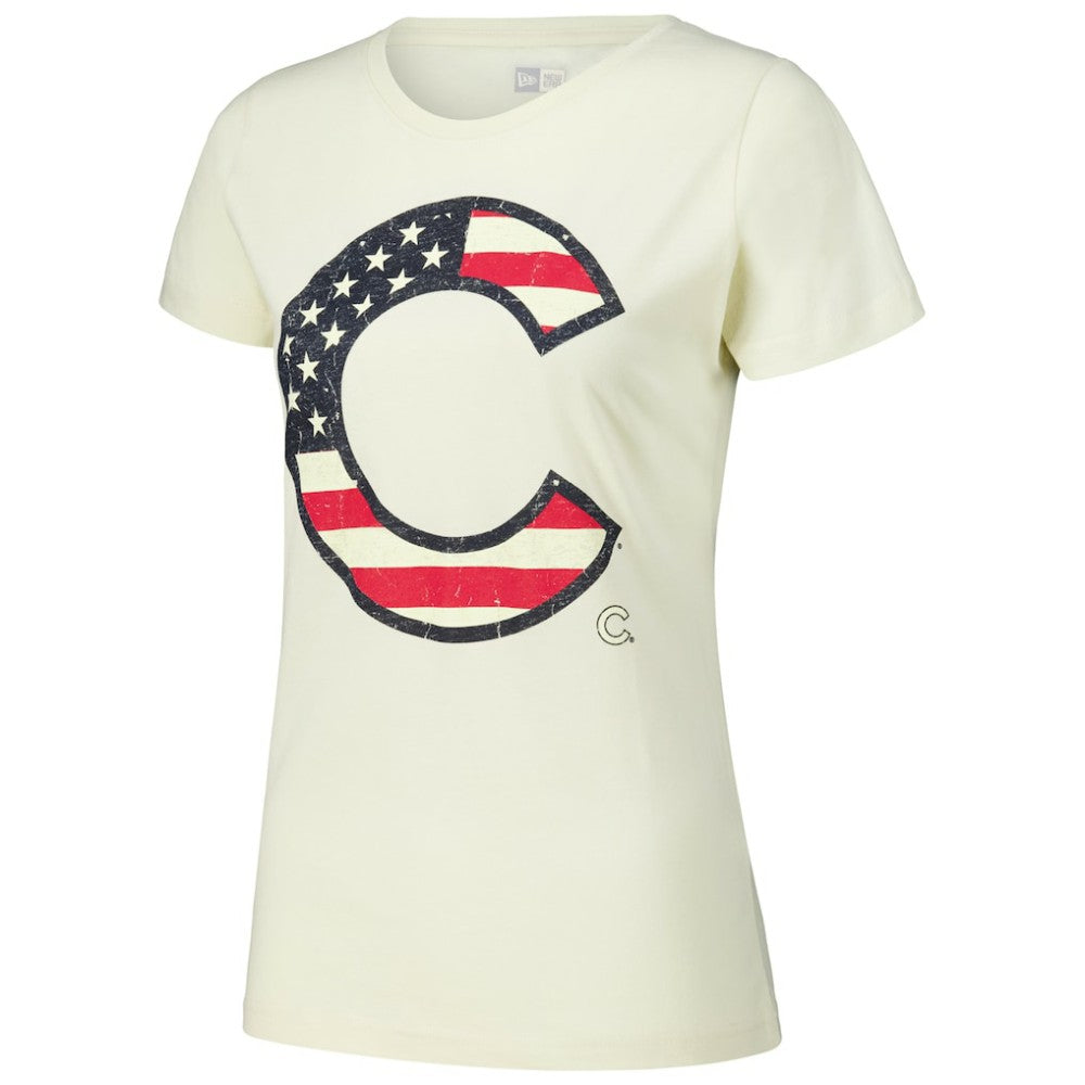 Chicago Cubs Women's Vintage T-Shirt Cream | New Era