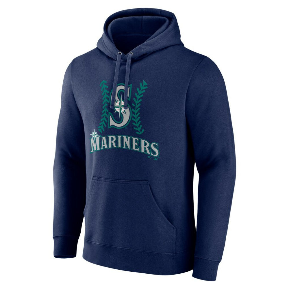 Julio Rodríguez Seattle Mariners Name & Number Fastball Pullover Hoodie Navy