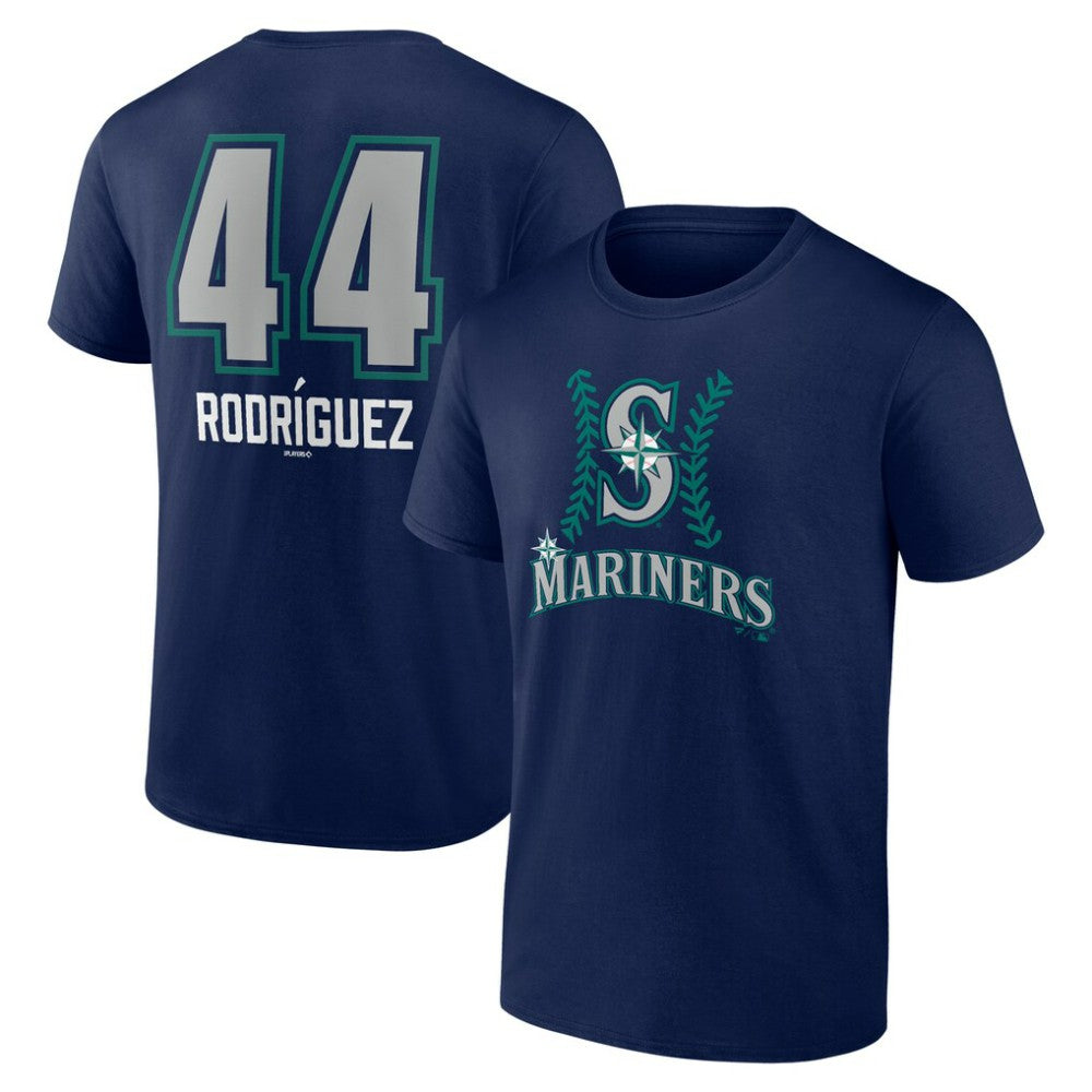 Julio Rodríguez Seattle Mariners Name & Number Fastball T-Shirt Navy