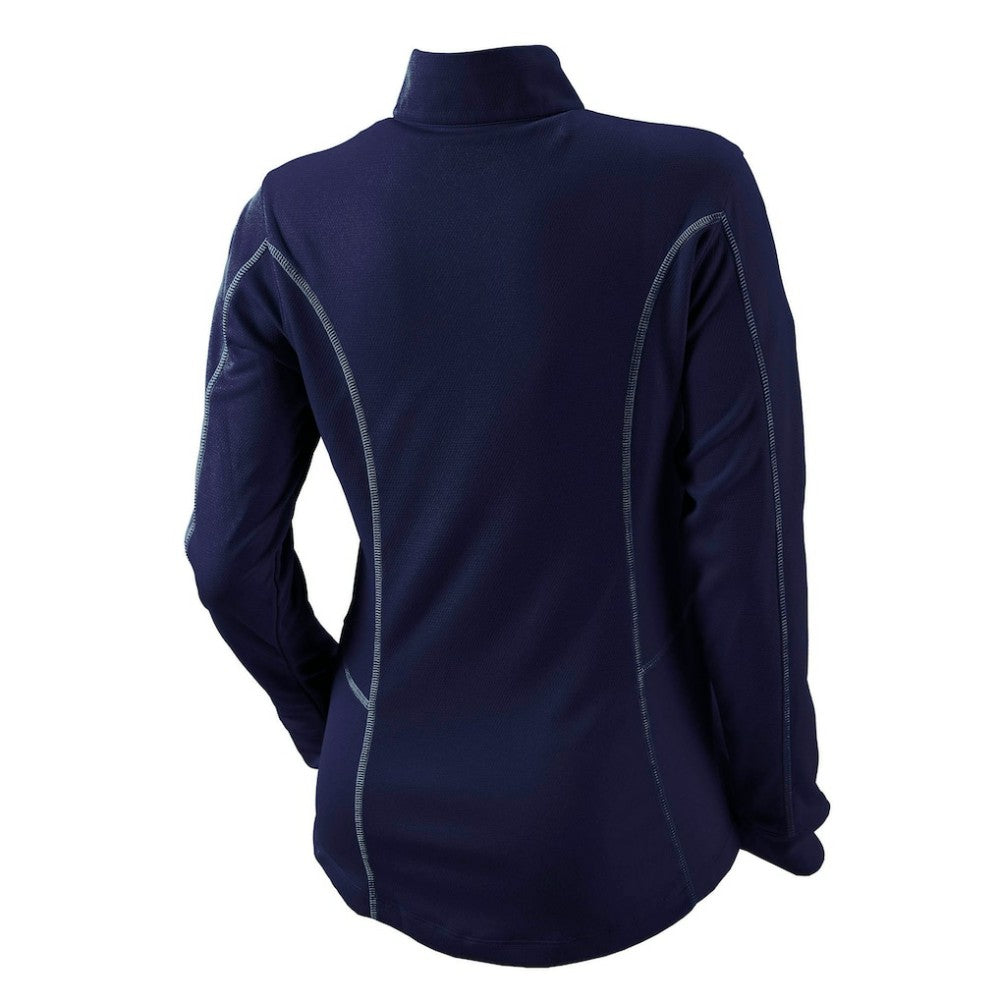 Los Angeles Angels Women's Omni-Wick Shotgun Quarter-Zip Pullover Top Navy | Columbia