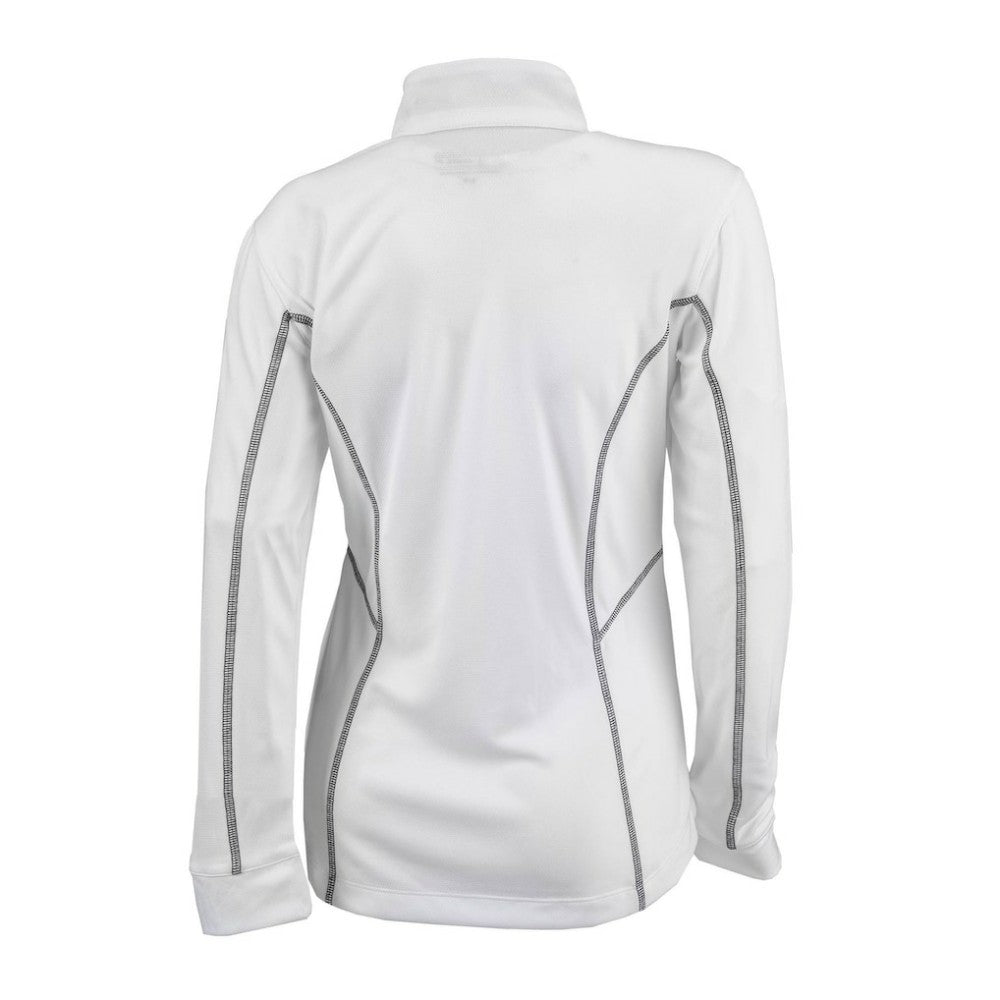 Detroit Tigers Women's Omni-Wick Shotgun Quarter-Zip Pullover Top White | Columbia