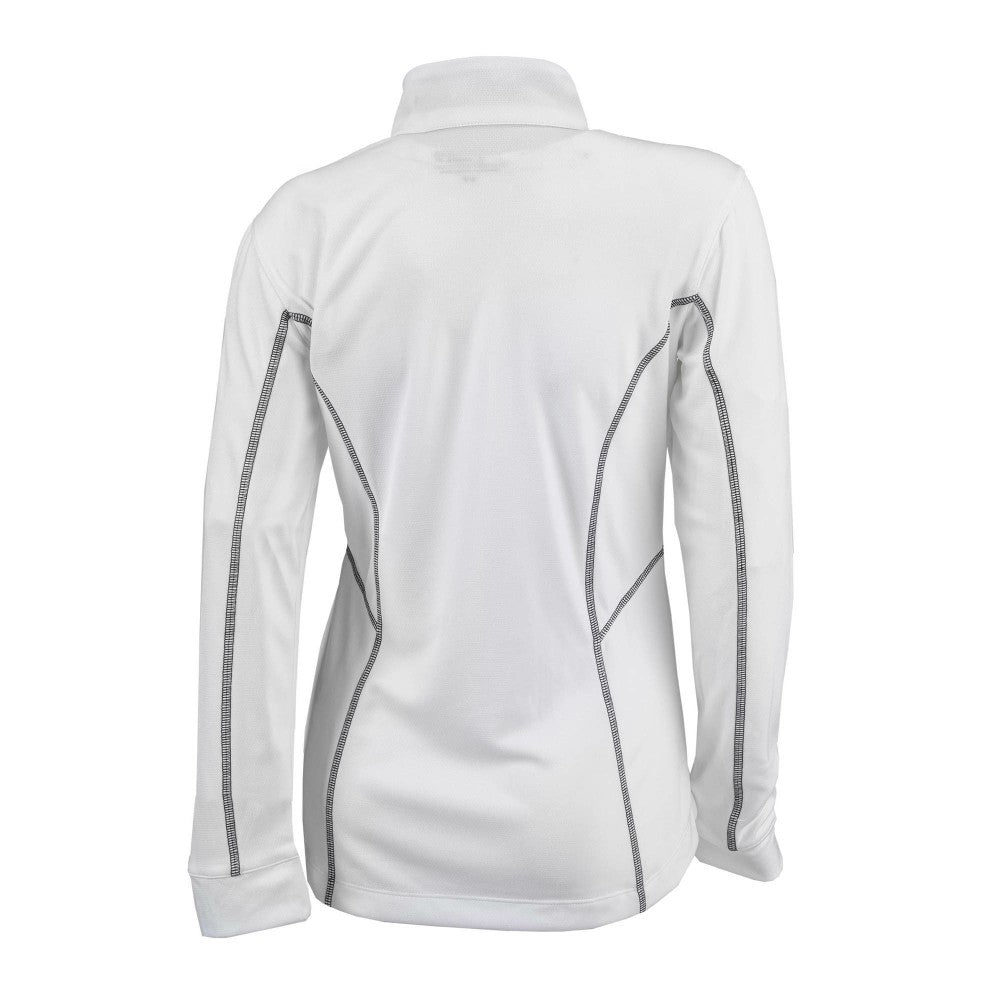 Kansas City Royals Women's Omni-Wick Shotgun Quarter-Zip Pullover Top White | Columbia