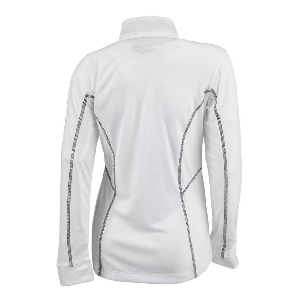 Baltimore Orioles Women's Omni-Wick Shotgun Quarter-Zip Pullover Top White | Columbia