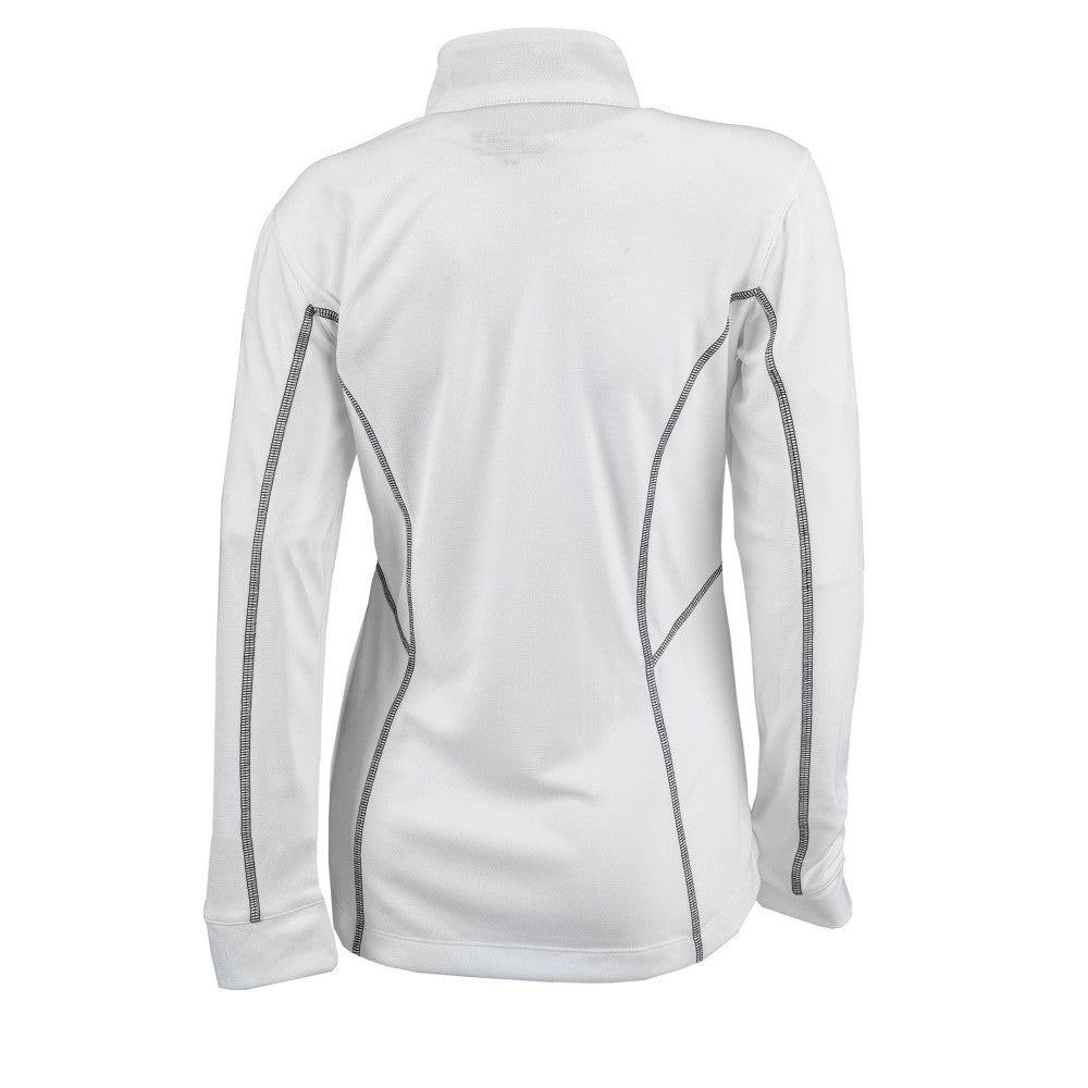 Miami Marlins Women's Omni-Wick Shotgun Quarter-Zip Pullover Top White | Columbia