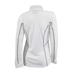 Cincinnati Reds Women's Omni-Wick Shotgun Quarter-Zip Pullover Top White | Columbia