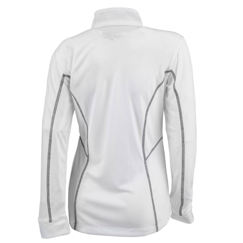 Tampa Bay Rays Women's Omni-Wick Shotgun Quarter-Zip Pullover Top White | Columbia