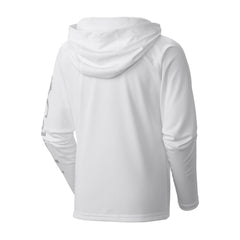 Los Angeles Dodgers Youth Terminal Tackle Long Sleeve Hoodie T-Shirt White | Columbia