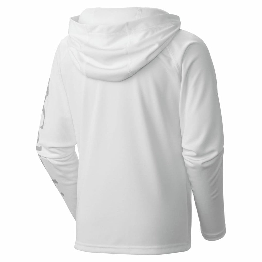 San Francisco Giants Youth Terminal Tackle Long Sleeve Hoodie T-Shirt White | Columbia