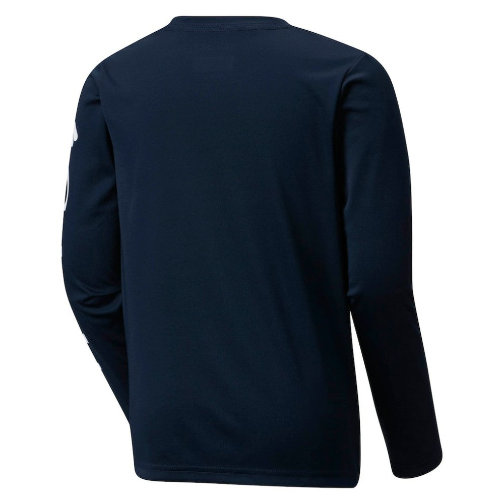 Atlanta Braves Youth Terminal Tackle Long Sleeve T-Shirt Navy | Columbia