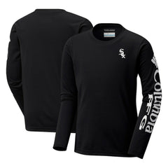 Chicago White Sox Youth Terminal Tackle Long Sleeve T-Shirt Black | Columbia