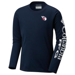 Cleveland Guardians Youth Terminal Tackle Long Sleeve T-Shirt Navy | Columbia