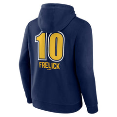 Sal Frelick Milwaukee Brewers Name & Number Fastball Pullover Hoodie Navy