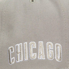 Chicago Cubs Snapback Hat Gray | Mitchell & Ness