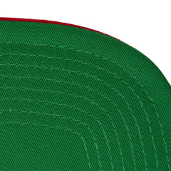 Atlanta Braves Rise Up Snapback Hat Black | Mitchell & Ness