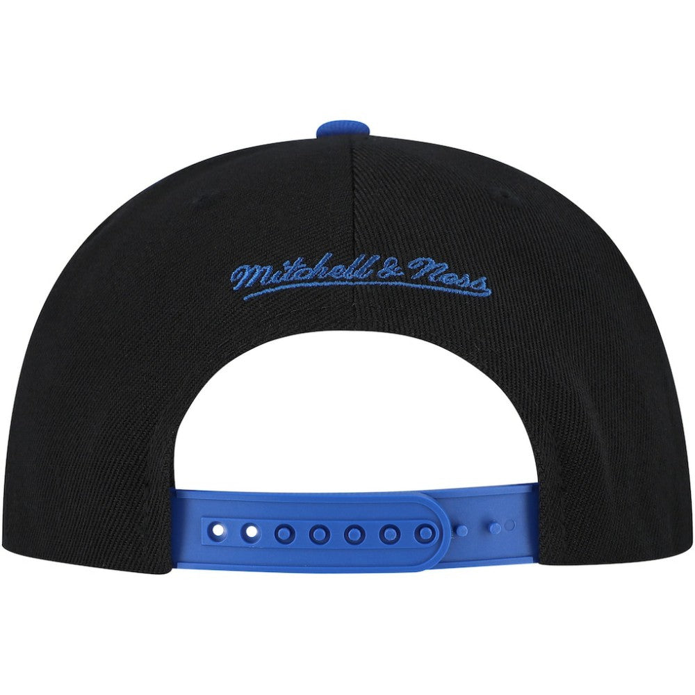 Chicago Cubs Rise Up Snapback Hat Black | Mitchell & Ness