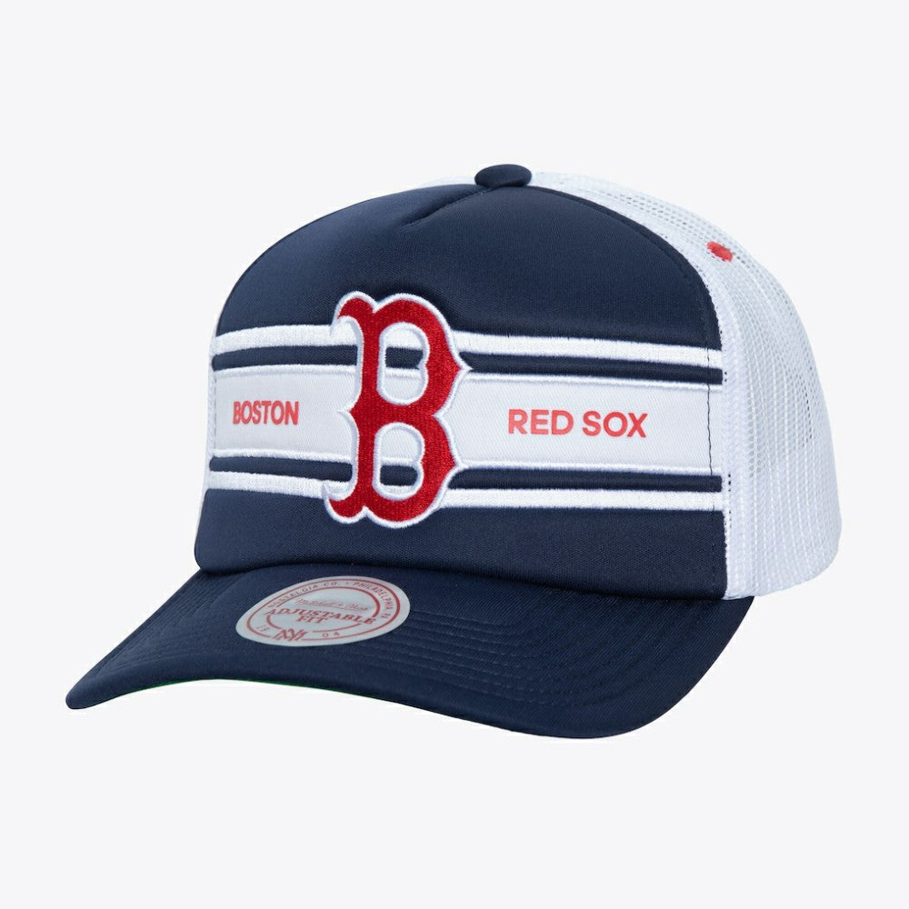 Boston Red Sox Sideline Trucker Adjustable Hat Navy