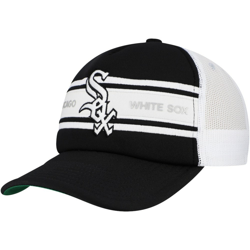 Chicago White Sox Sideline Trucker Adjustable Hat Black