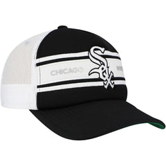 Chicago White Sox Sideline Trucker Adjustable Hat Black
