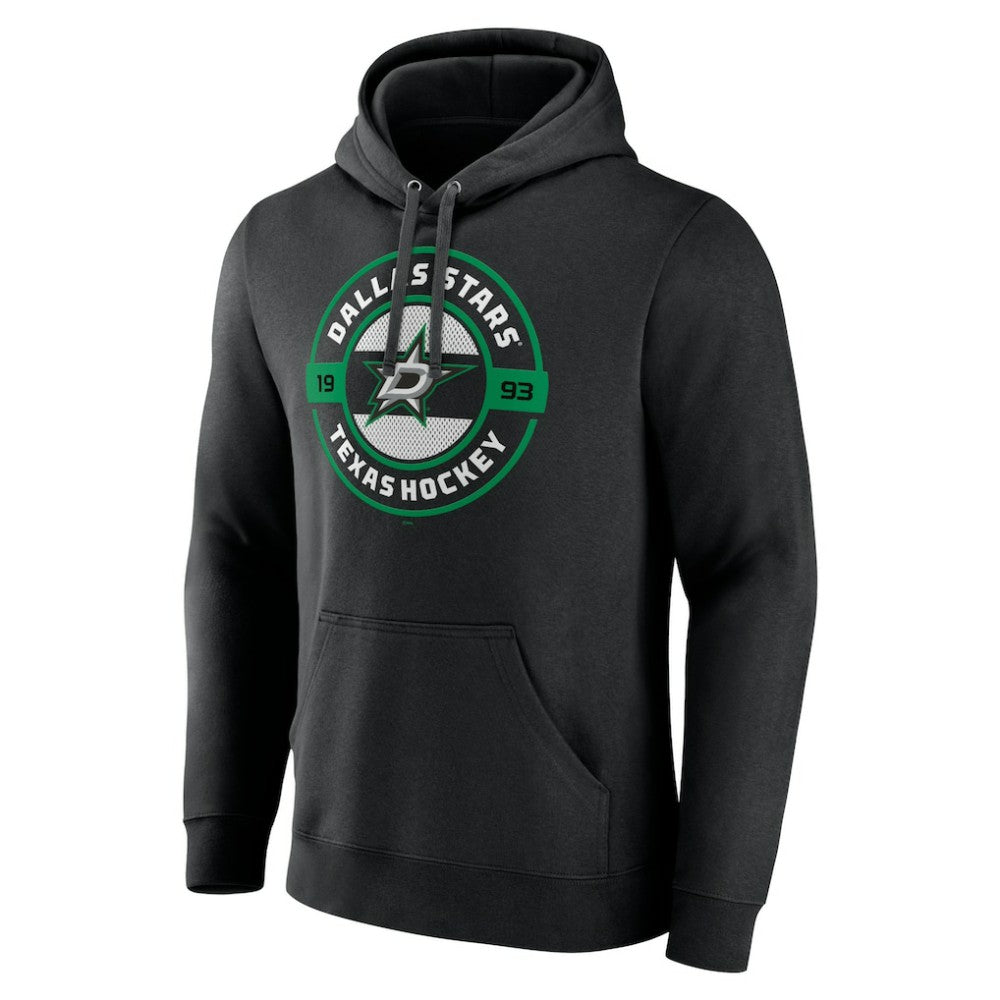 Dallas Stars Native Pullover Hoodie Black