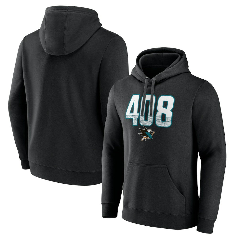 San Jose Sharks Native Pullover Hoodie Black