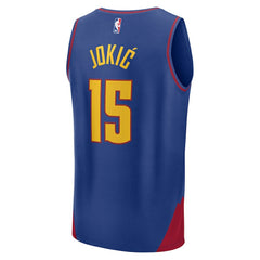 Nikola Jokic Denver Nuggets Fast Break Replica Player Jersey sale - Statement Editi- Blue