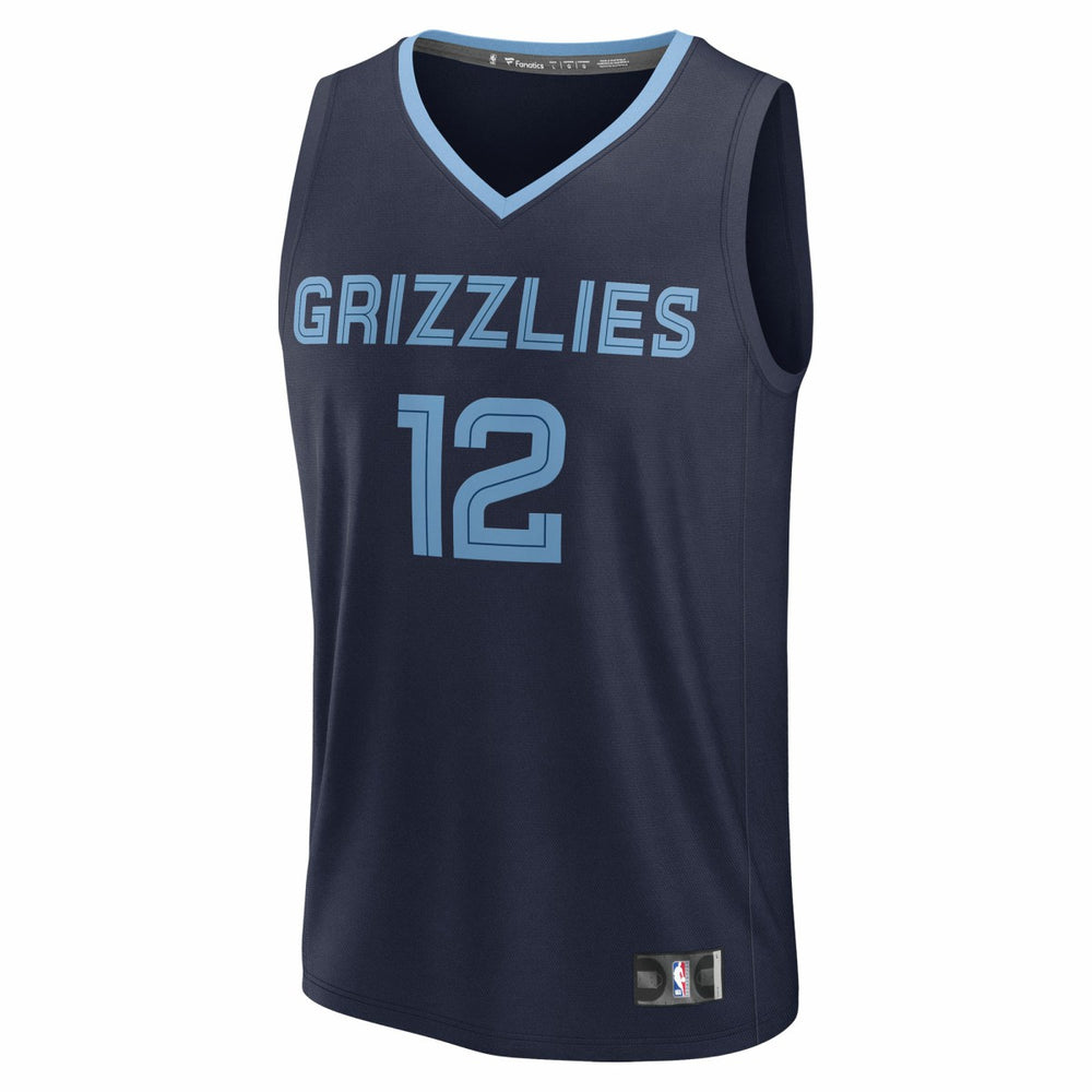 Ja Morant Memphis Grizzlies Youth Fast Break Replica Player Jersey - Icon Edition - Navy